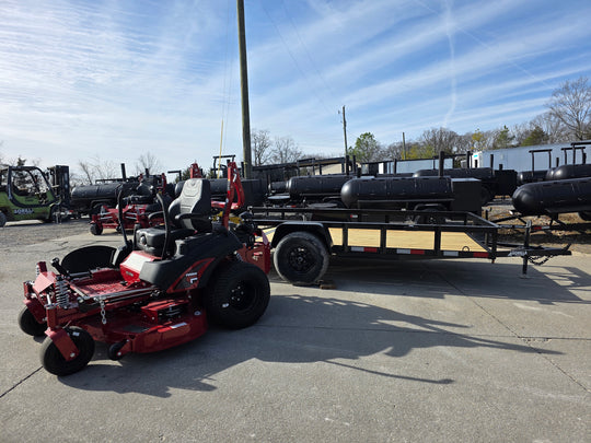Ferris 5902078 ISX2200 60" Zero Turn Mower Utility Trailer Bundle (Instant Rebate Included) front view picture 
