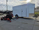 Ferris 5902103 61" 500S Zero Turn Mower Encl Trailer Handheld Package front right angled picture 