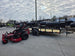 Ferris 5902103 61" 500S Zero Turn Mower Util Trailer Packagefront right angled view picture with ramp down 