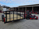 Ferris 5902103 61" 500S Zero Turn Mower Util Trailer Package left view side picture 