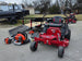 Ferris 5902144 42" 300S Zero Turn Mower Util Trailer Handheld Bundle left angled view picture 