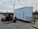 Ferris 5902154 52" ISX800 Commercial Zero Turn Mower Encl Trailer Handheld Bundle right side view picture 