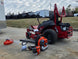Ferris 5902154 52" ISX800 Commercial Zero Turn Mower Handheld Bundle back left angled view picture