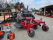 Ferris 5902154 52" ISX800 Commercial Zero Turn Mower Utility Trailer Handheld Bundle left side mower view picture 