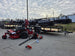 Ferris 5902154 52" ISX800 Commercial Zero Turn Mower Utility Trailer Handheld Bundle right angled view picture