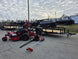 Ferris 5902154 52" ISX800 Commercial Zero Turn Mower Utility Trailer Handheld Bundle right angled view picture