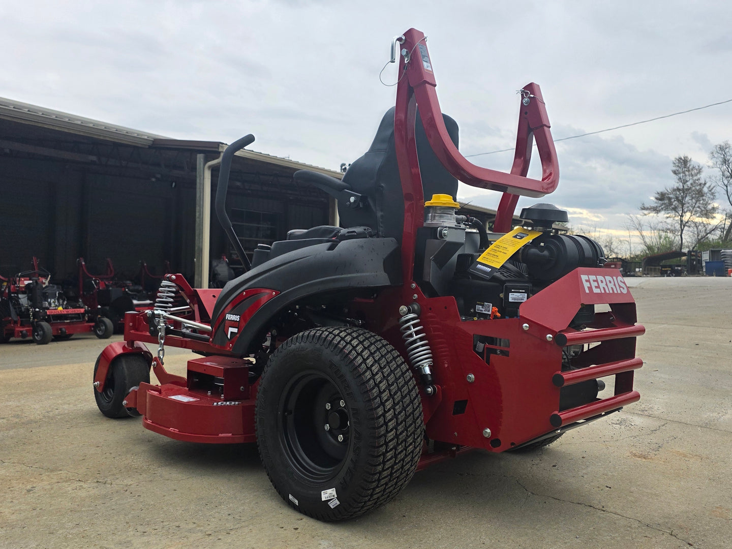 Ferris 5902157 ISX 2200 Zero Turn Mower 52" 28HP Vanguard (Instant Rebate Included) Back left angle picture 