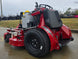 Ferris 5902217 SRS Z3X Soft Ride 52"Stand-On Mower 40HP Vanguard (Instant Rebate Included) back right view angled 