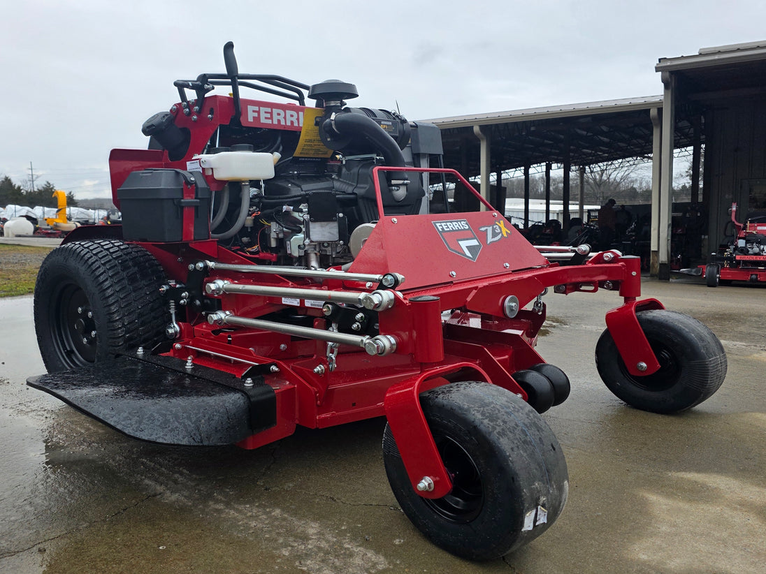 Ferris 5902217 SRS Z3X Soft Ride 52"Stand-On Mower 40HP Vanguard (Instant Rebate Included) front left angled picture