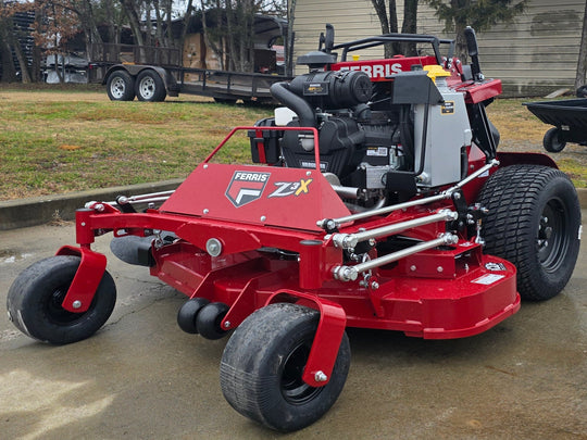 Ferris 5902217 SRS Z3X Soft Ride 52"Stand-On Mower 40HP Vanguard (Instant Rebate Included) front right angled view picture 