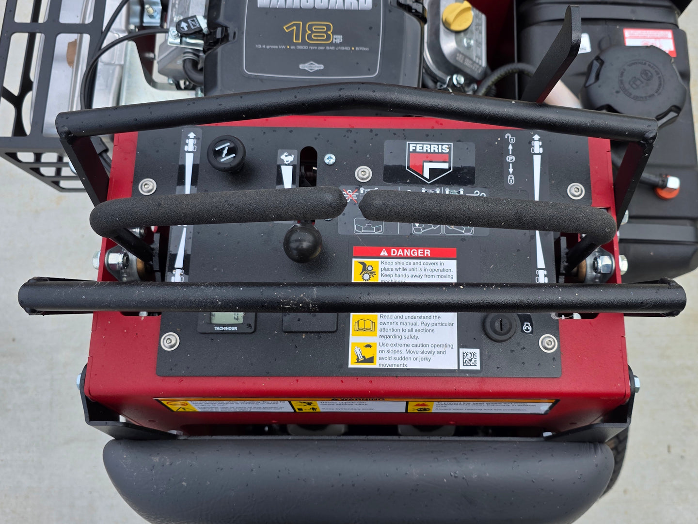 Ferris FB1000 5902012 Hurricane™ Stand Ride On Blower 18HP Vanguard Control picture 