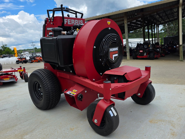 Ferris FB1000 5902012 Hurricane™ Stand Ride On Blower 18HP Vanguard Front left angle picture 