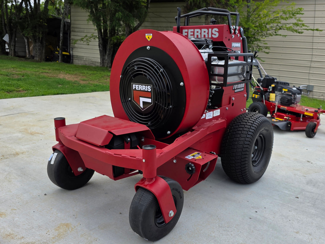 Ferris FB1000 5902012 Hurricane™ Stand Ride On Blower 18HP Vanguard Front right angle picture 