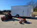 Ferris SRS Z1 36" 19HP 5901939 Kawasaki Stand-On Mower Handhelds Enclosed Trailer Bundle slight angled view picture 