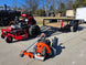 Ferris SRS Z1 5901939 36" Stand-On Mower Handhelds Util Trailer Bundle hand held front angled view picture 