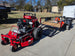 Ferris SRS Z1 5901939 36" Stand-On Mower Handhelds Util Trailer Bundle off ramp right view picture 