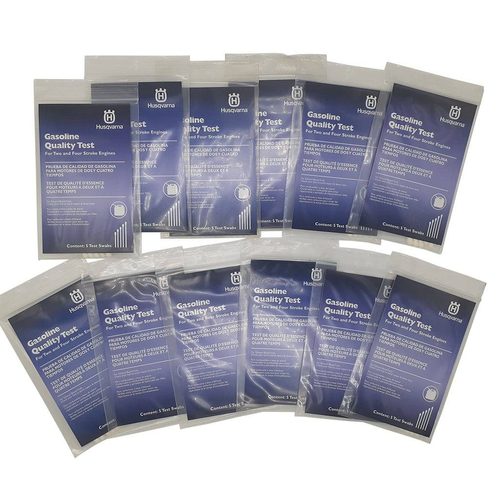 Gas Fuel Test Strips Swab Check For Quality Freshness Age & Performance Effectiveness 12 Packets - SLE Equipment - 1