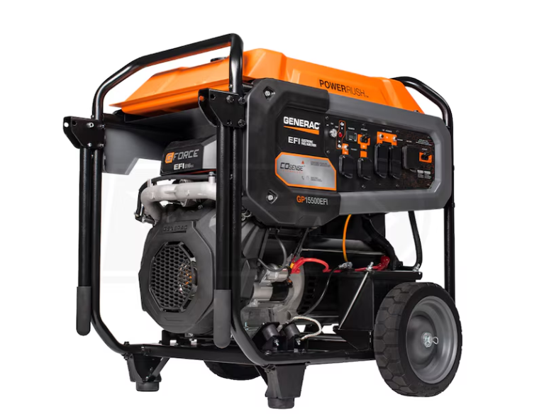 Generac 7705 - 15500-Watt GP15500E EFI Generator w/ Push-Button Start (50-State Compliant)