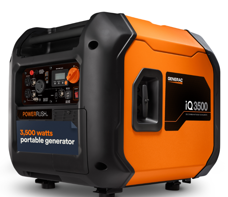 Generac 7723 Quietest 3.5kW Inverter Generator With PowerDial™ And COsense®