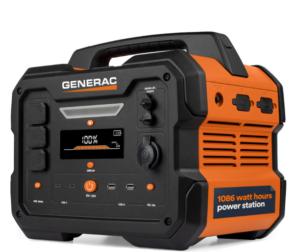 Generac 8025 GB1000 1.6kW Portable Battery Power Station (50 ST) 