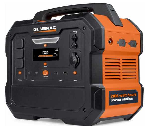 Generac 8026 GB2000 Portable Power Station - 2106Wh Battery