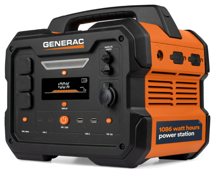 Generac 8031 200W AC Fast Charger Kit For Portable Power Stations