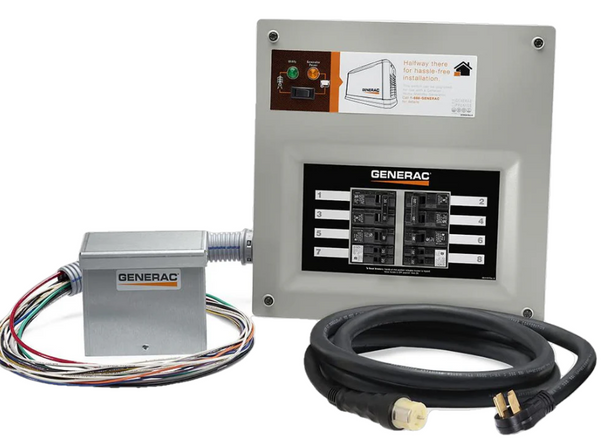 Generac 9855 - 50 Amp Portable Generator Connection Kit (HomeLink Aluminum)