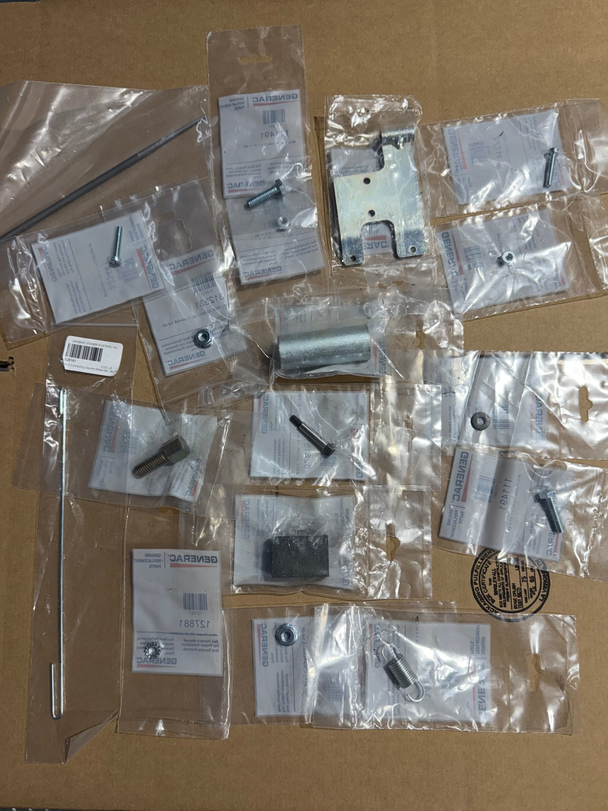 Generac Genuine Part 321851 Beaver Blade Bolt/Spacer/Brake Kit, TR4 pic 2
