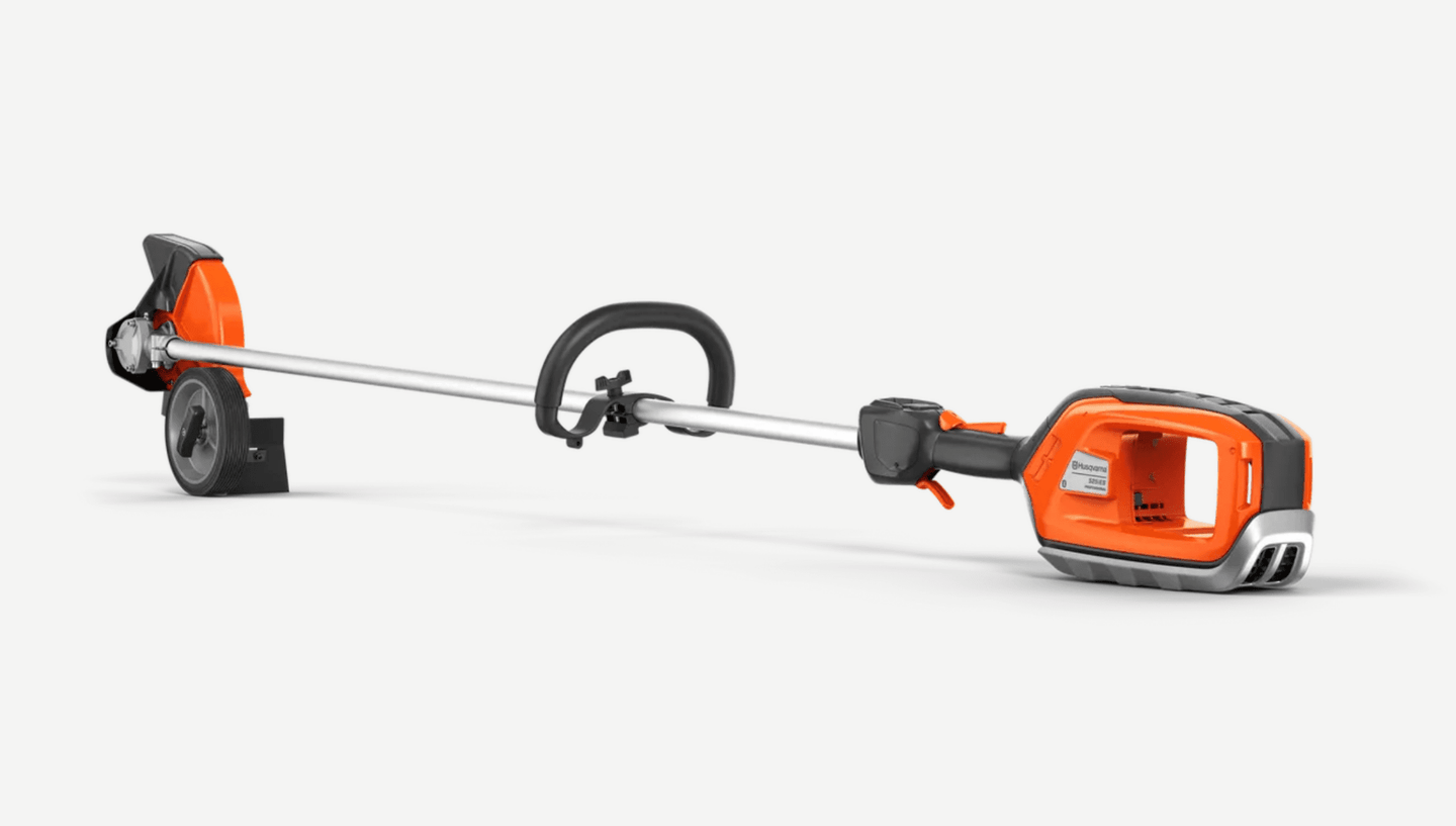 Hsqvarna 525iES 40V Pro Edger Straight Shaft ,Side View. 