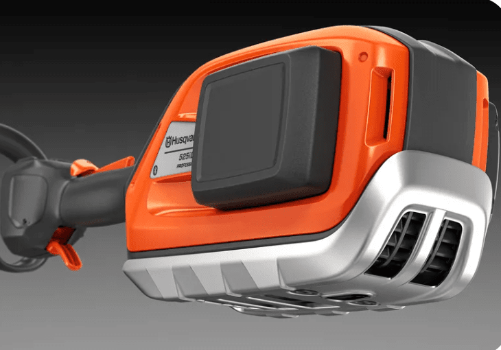 Hsqvarna_525iES_40V_Pro_Edger_Straight_Shaft_,Metal skid plate View. 