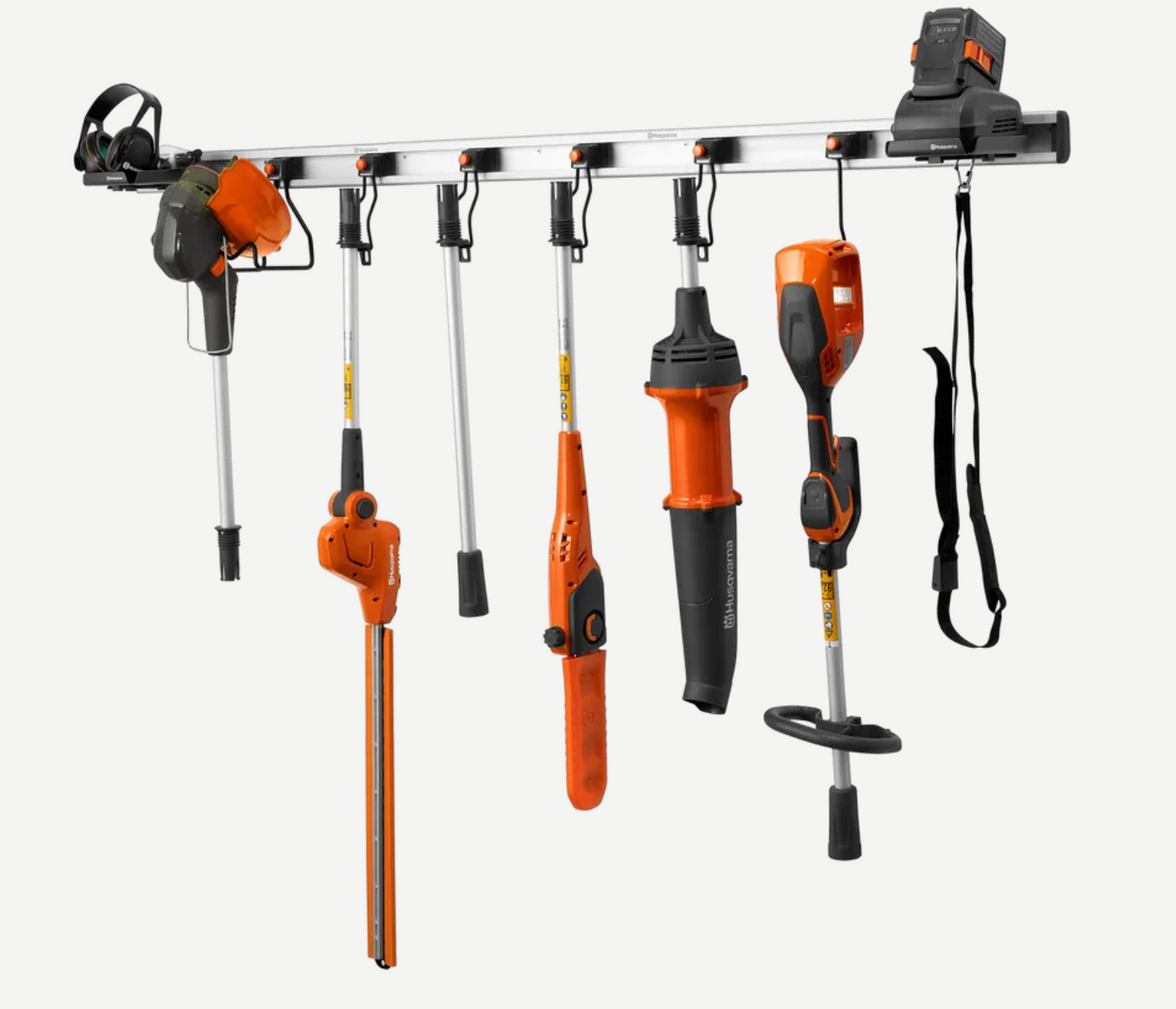 Husqvarna 110iL 40V battery combi trimmer kit, FLXi system with B70 and 40-C80 , General View. 