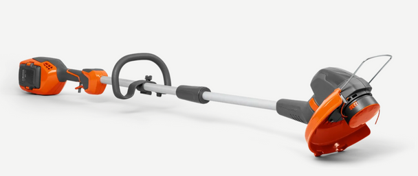 Husqvarna 110iL 40V battery combi trimmer kit, FLXi system with B70 and 40-C80 ,Side View. 