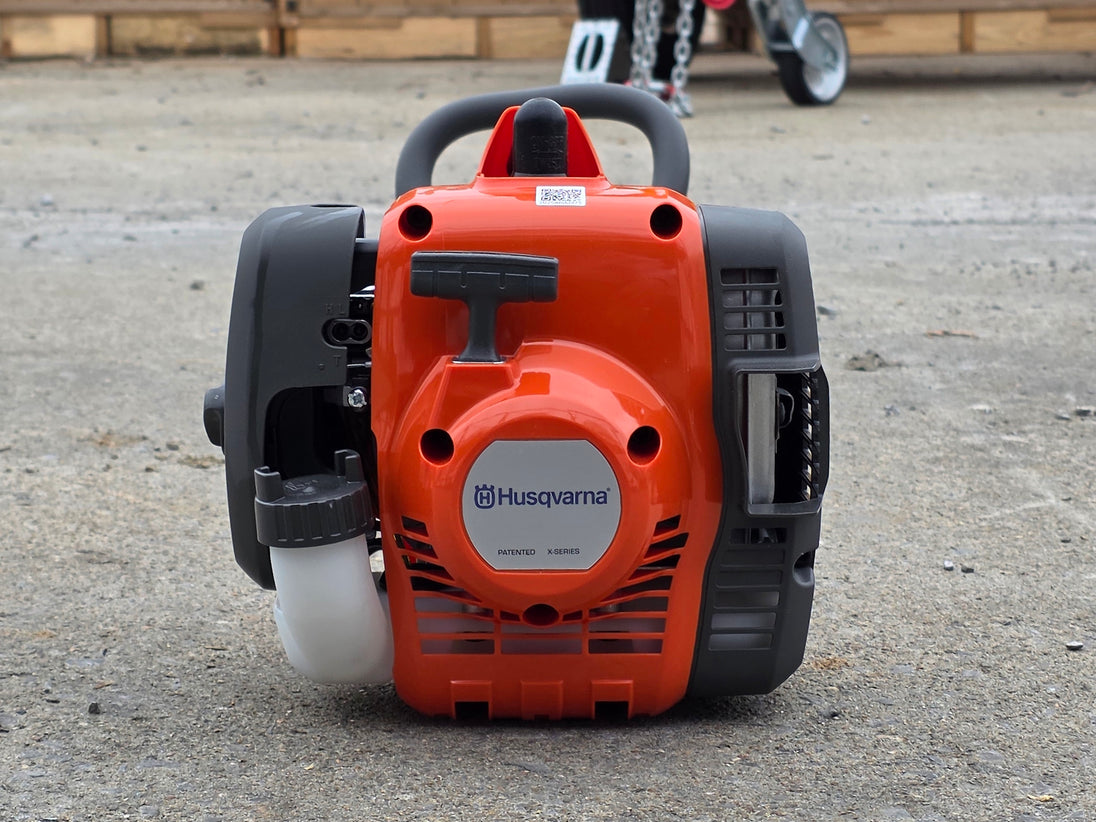 Husqvarna 122LKP Pole Saw 21.7cc Engine Ultra-Light back engine view picture 