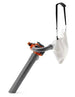 Husqvarna 125BVx Handheld Leaf Blower with Vac-Kit - 28cc Engine (Open Box),Side View. 