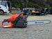 Husqvarna 130 Gas Powered 16" Chainsaw .050 Gauge - Bar & Chain Included (Unboxed) left side view 