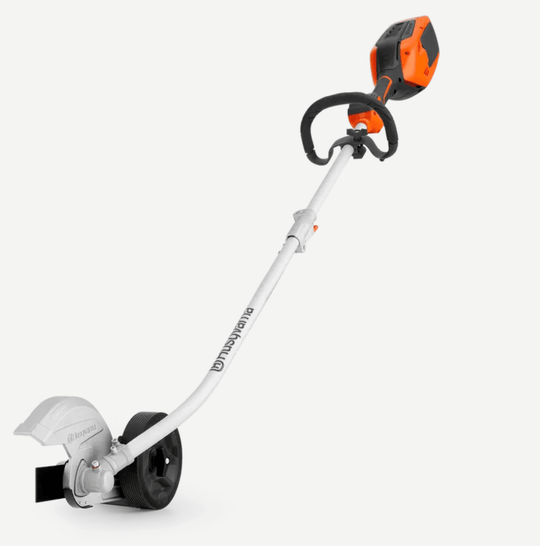 Husqvarna 330iKE MAX edger, powerhead Edger Kit with B140 battery and 40-C80 charger,Front View. 