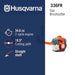 Husqvarna 336FR 34.6 cc Handheld Brushcutter w/Grass Blade, Saw Blade - SLE Equipment - 5