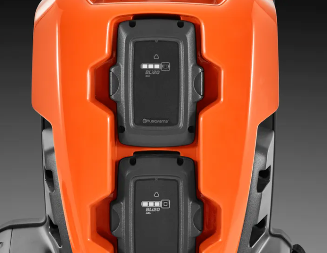 Husqvarna 340iBT Battery Powered Backpack Leaf Blower,Two Battery Slots