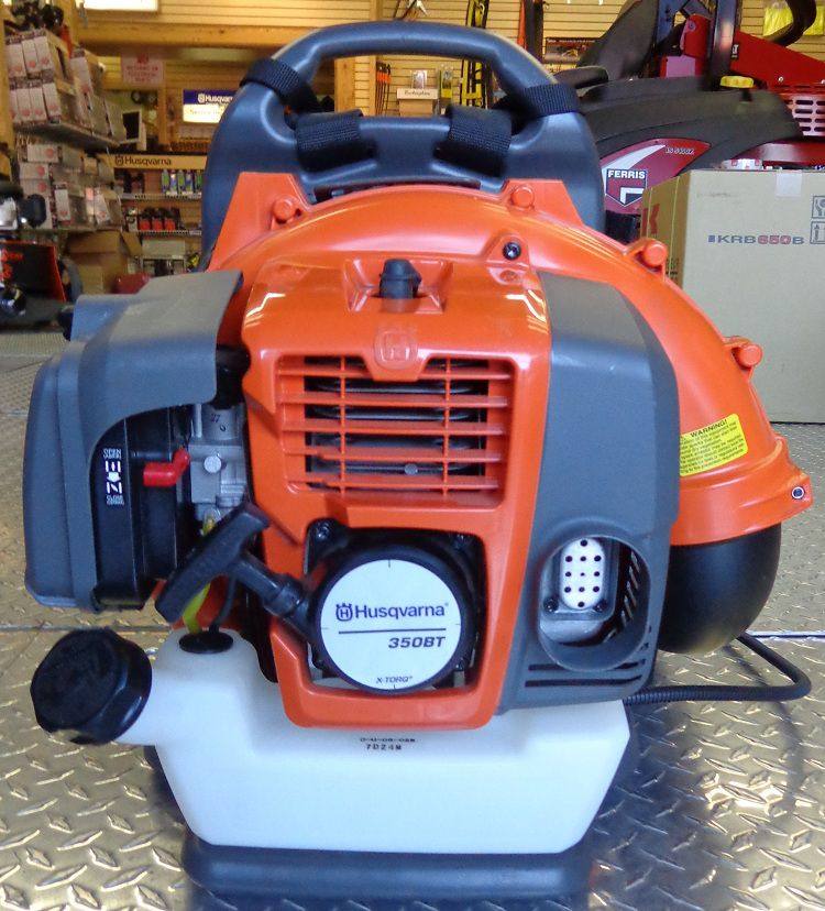 Husqvarna 350BT Backpack Leaf Blower - 50cc 2 - Stroke Engine - SLE Equipment - 2