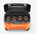 Husqvarna 40-C1000X4 Battery charging in a box,Front View. 