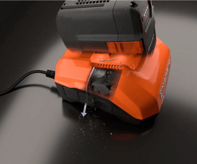 Husqvarna 40-C750X battery charger,Efficient Drainage View. 