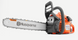 Husqvarna 435 Chainsaw 16" - 40.9cc X-Torq Fully Assembled (Open Box), Side View. 