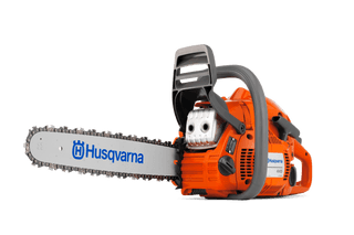 Husqvarna 445 Gas Powered Chainsaw 18" Bar and chain (Open Box) - SLE Equipment - 1