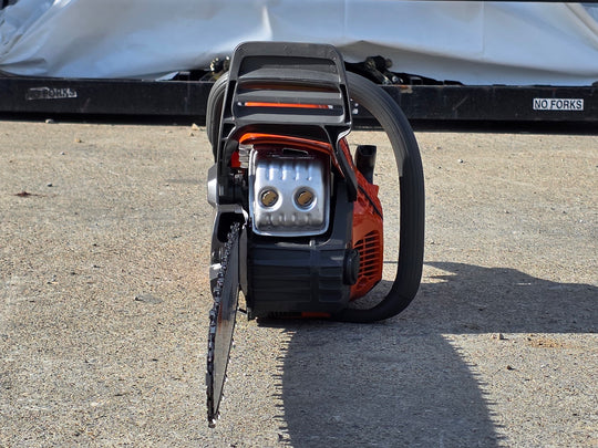 Husqvarna 450 Rancher 20" Gas Powered Chainsaw (Unboxed) front view picture 