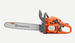 Husqvarna 450 Rancher Gas-Powered Chainsaw (18") With Chainsaw Box (open box), General View. 