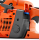 Husqvarna 455 Rancher Chainsaw 20" Bar - 55.5cc X-Torq Engine (Open Box) Motor View. 