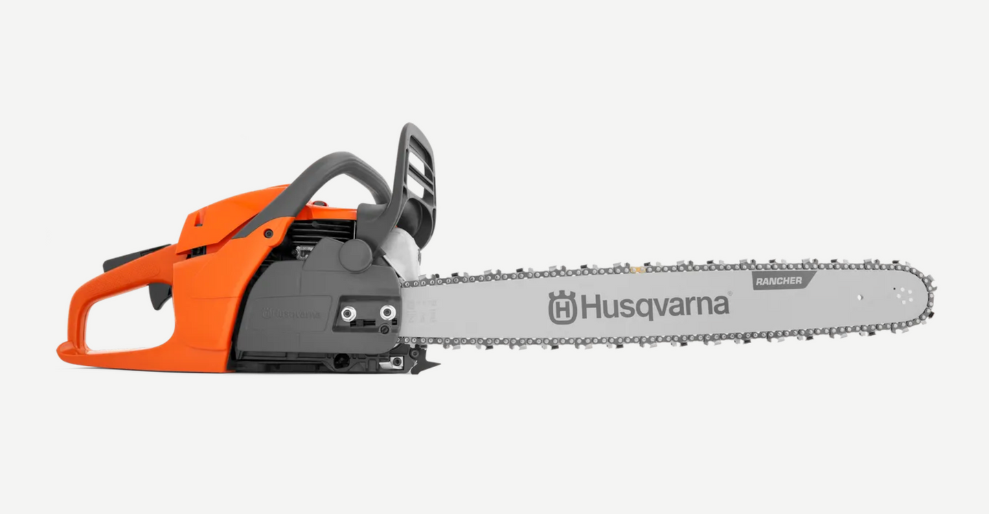 Husqvarna 460 Rancher Chainsaw 24" Bar 60cc X Torq (Open Box), Other Side View. 