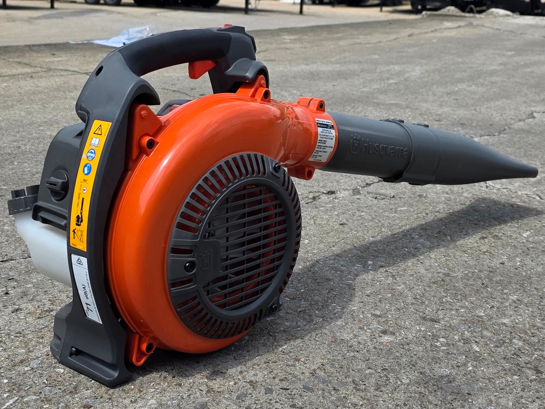 Husqvarna 525BX Handheld Commercial Leaf Blower X-Torq Low Vib (Unboxed) Attachment A Back right angle picture 