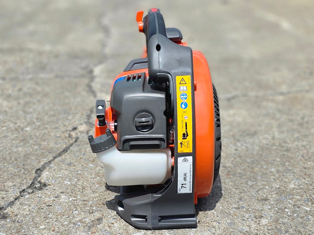Husqvarna 525BX Handheld Commercial Leaf Blower X-Torq Low Vib (Unboxed) Attachment B Back side picture 
