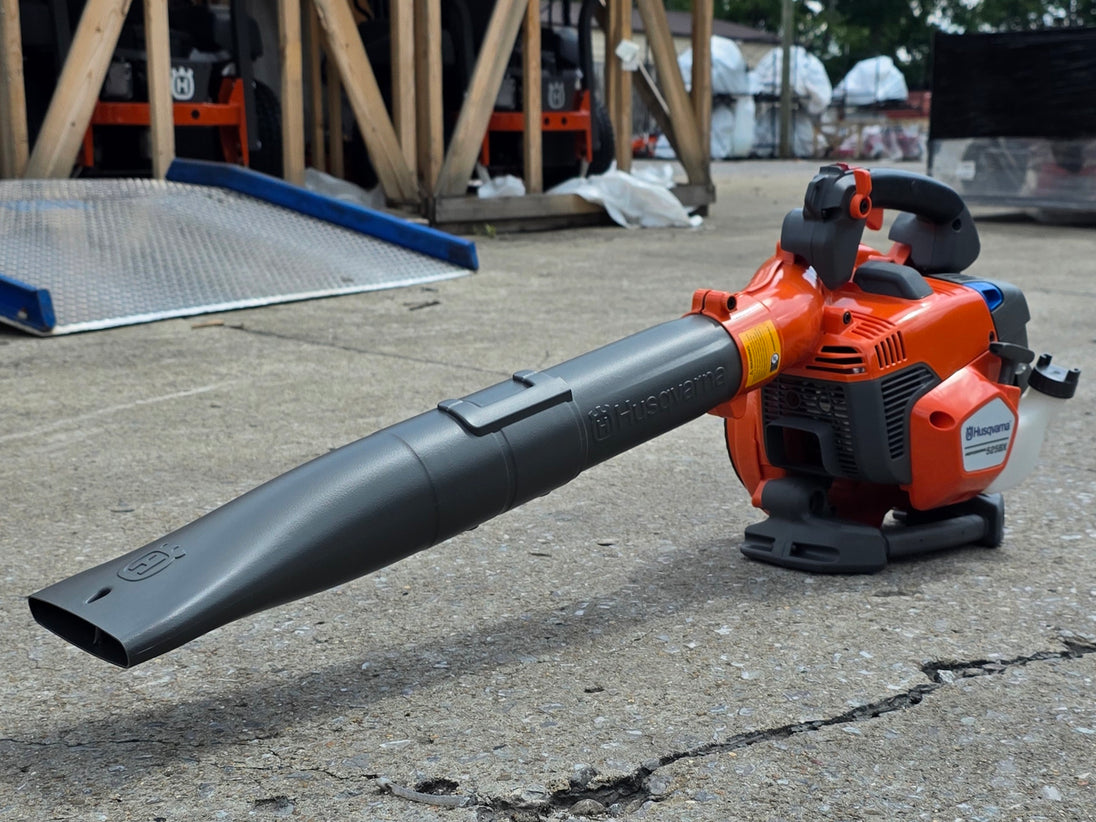 Husqvarna 525BX Handheld Commercial Leaf Blower X-Torq Low Vib (Unboxed)  attachment A front right angle picture 